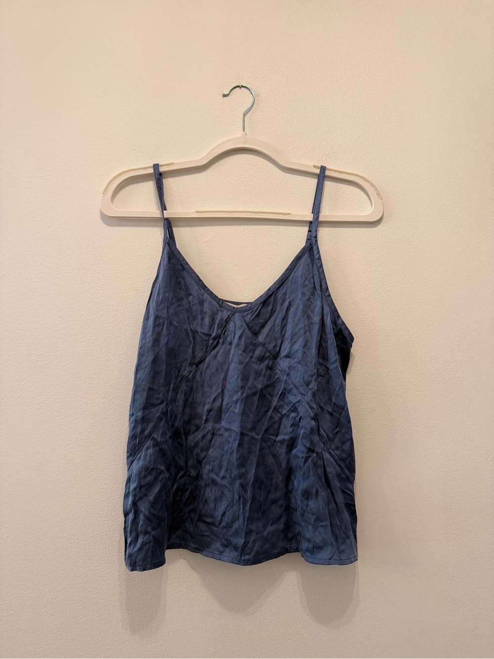 Everlane Periwinkle Blue Silk Camisole Reformation Sezane